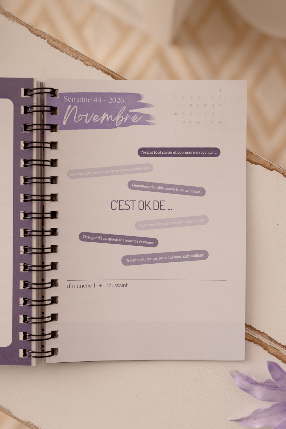 agenda photographe